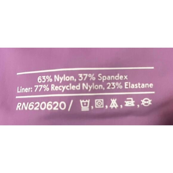 Outdoor Voices One Shoulder Dress - Lavender Women's sz. XL w/Built-in Shorts - Picture 8 of 8